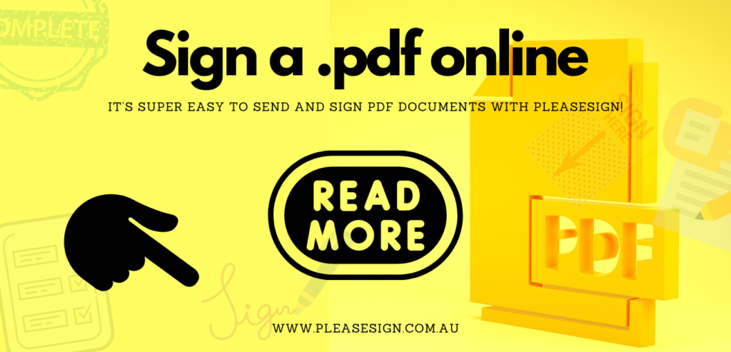 Sign a PDF Online